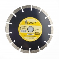 Диск алмазный отрезной сегментный 150x22.2 мм,"CROTT"