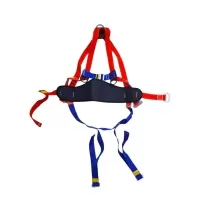 Пояс предохранительный страховочный, парашютного типа, красно-синий(без коробки)