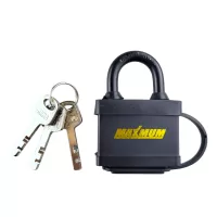 Замок навесной прорезиненный 40 мм, "MAXIMUM" (2097)